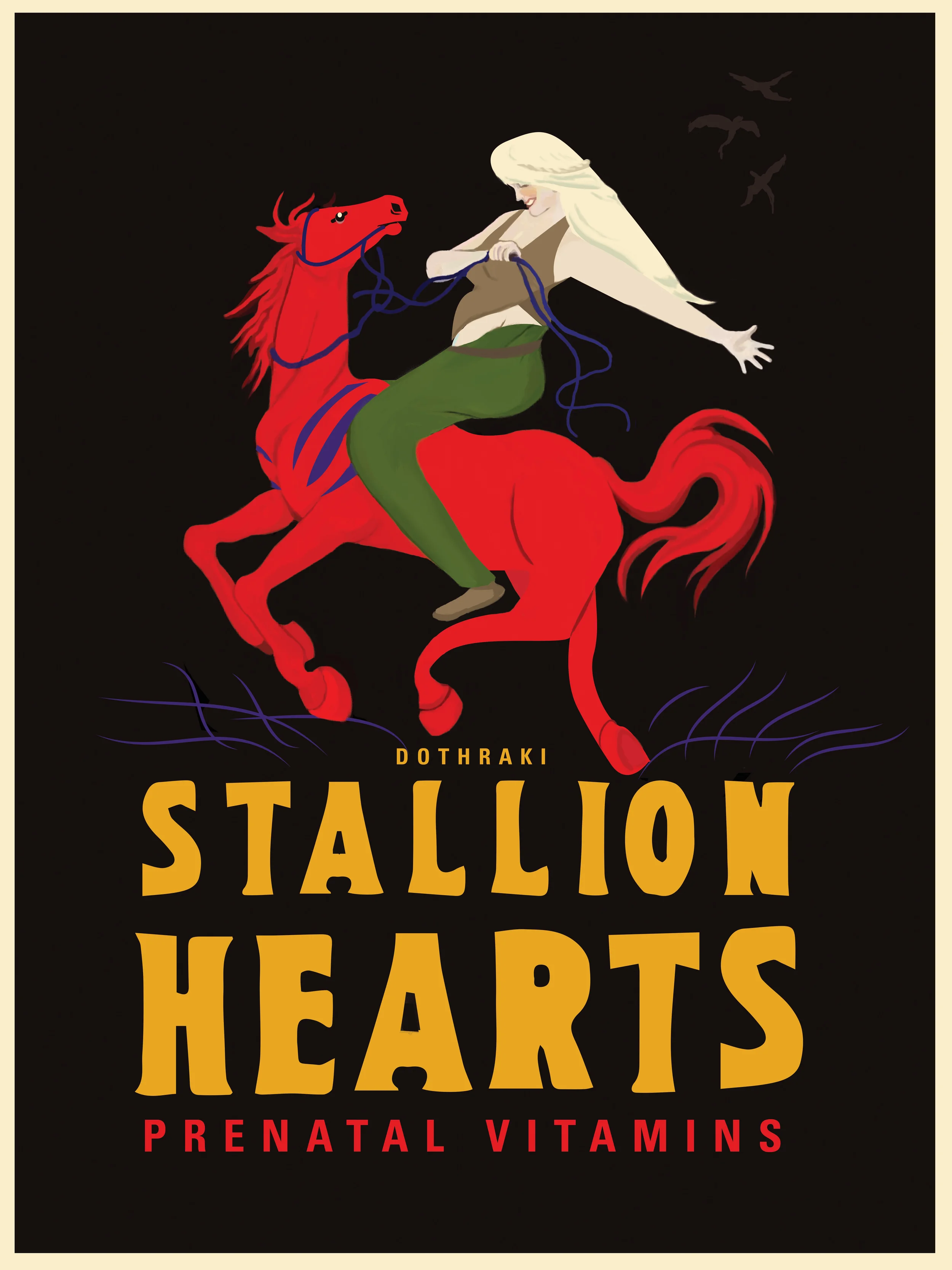 Stallion Hearts18" by 24"Giclee Print on Archival PaperSigned &amp; NumberedLimited Edition of 10030.00