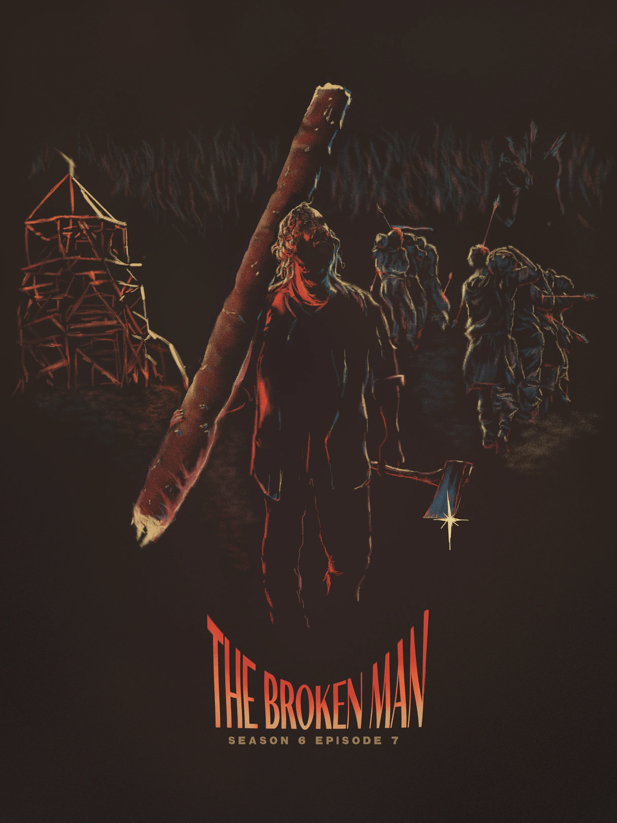 Episode 7 11" by 14" Giclee' Print on Archival Paper Signed & Numbered Edition of 30 20.00