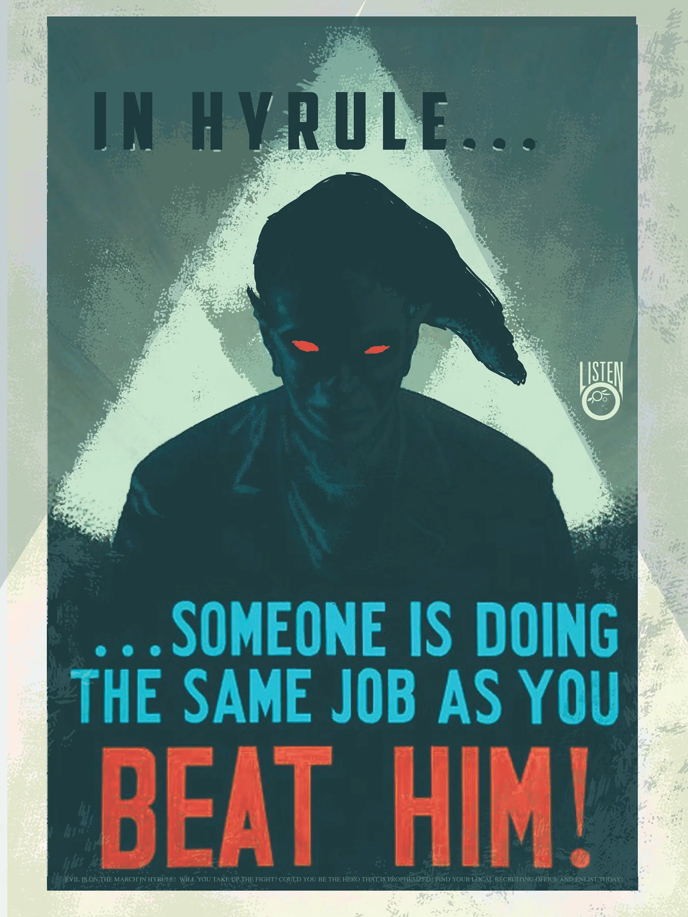 Dark Link - Zelda Propaganda