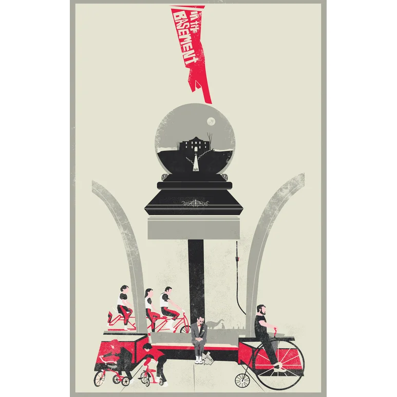 The Alamo A Tribute to Pee Wee Herman 1 of 2 pieces for Gallery 1988’s show "I Know You Art, But What Am I?" 11" by 17" Digital Print (unframed) Hand Signed & Numbered through 100 $25.00