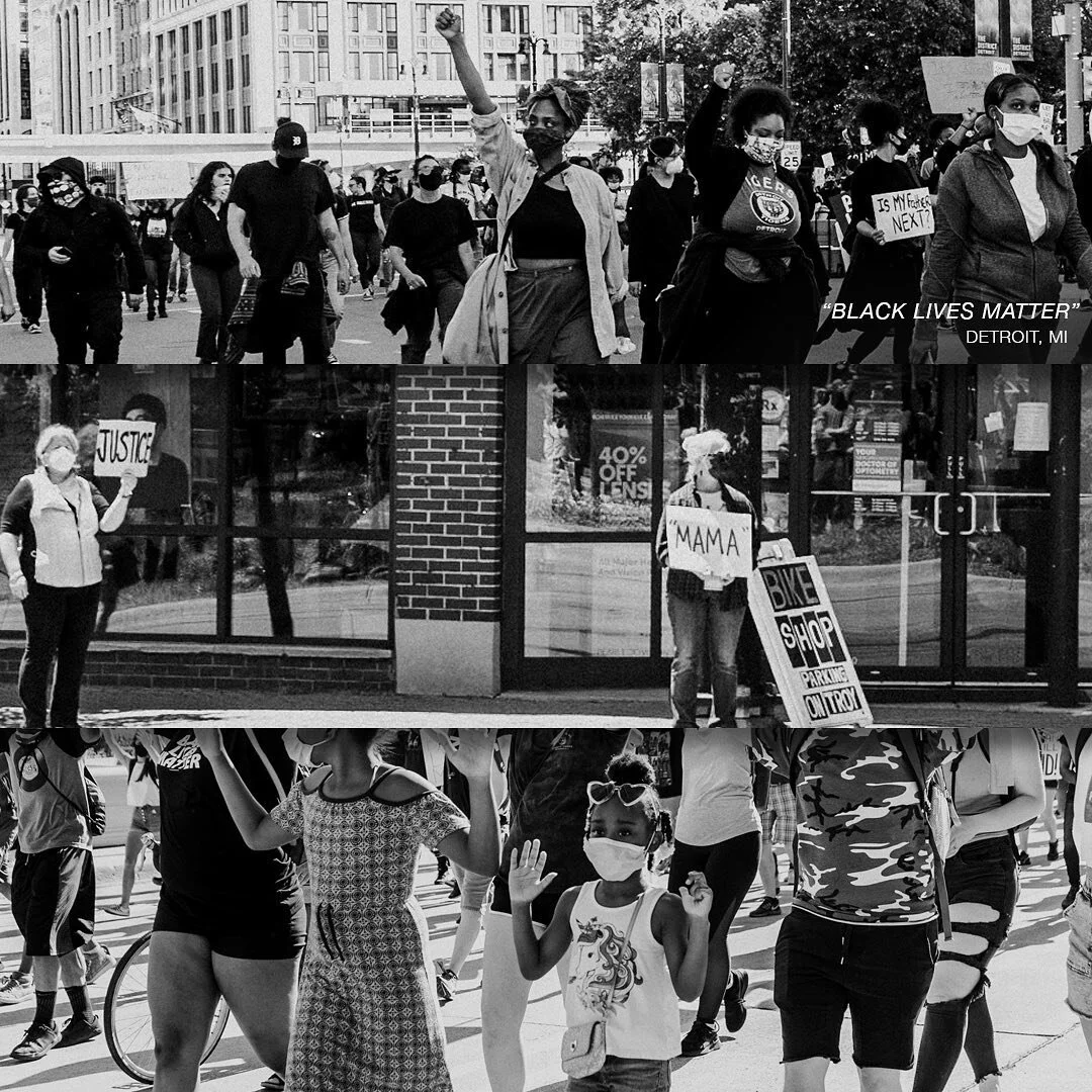 &ldquo;Race and racism is a reality that so many of us grow up learning to just deal with. But if we ever hope to move past it, it can&rsquo;t just be on people of color to deal with it.&rdquo;
&mdash; Michelle Obama
#blacklivesmatter #blm #detroit