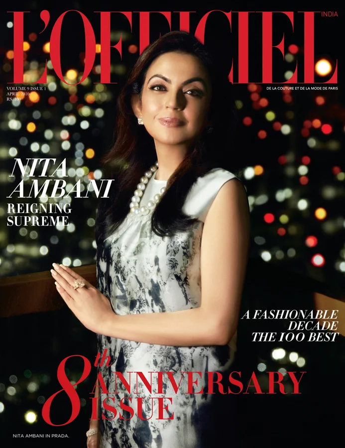 L'Officiel Nita Ambani