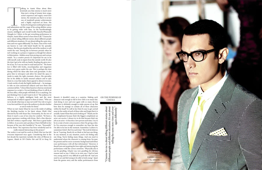 L'Officiel Aamir Khan 3