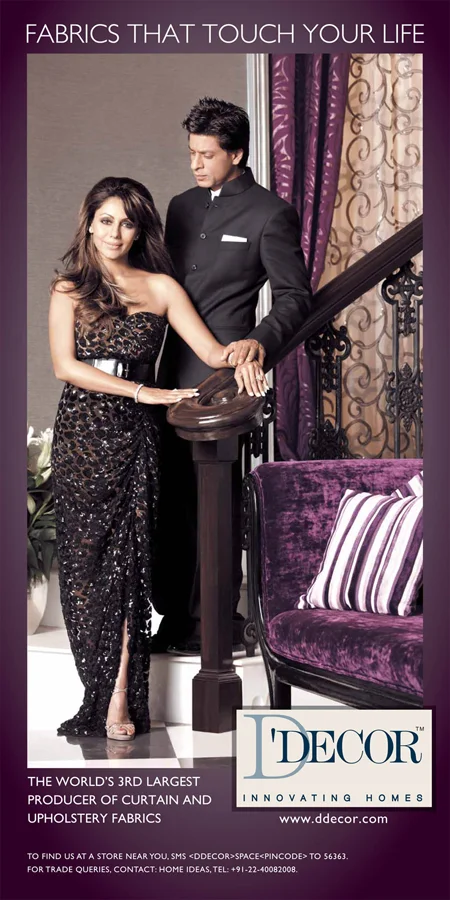 D'Decor Shah Rukh Khan Gauri Khan