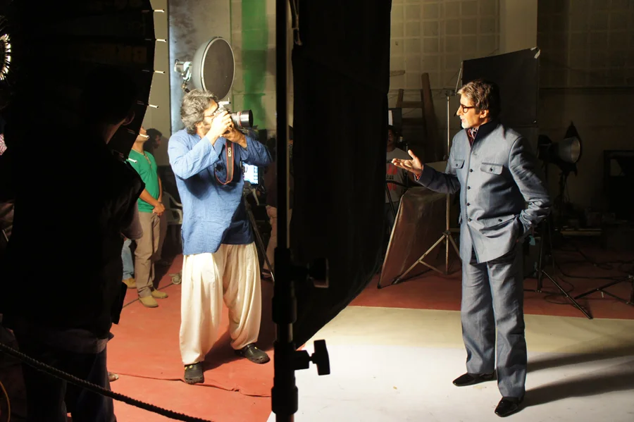 Working Still - Amitabh Bachchan Kaun Banega Crorepati Film City