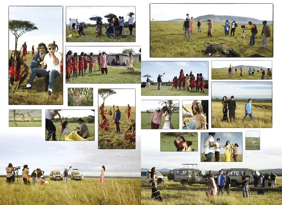 Seasons Kenya Working Still Collage