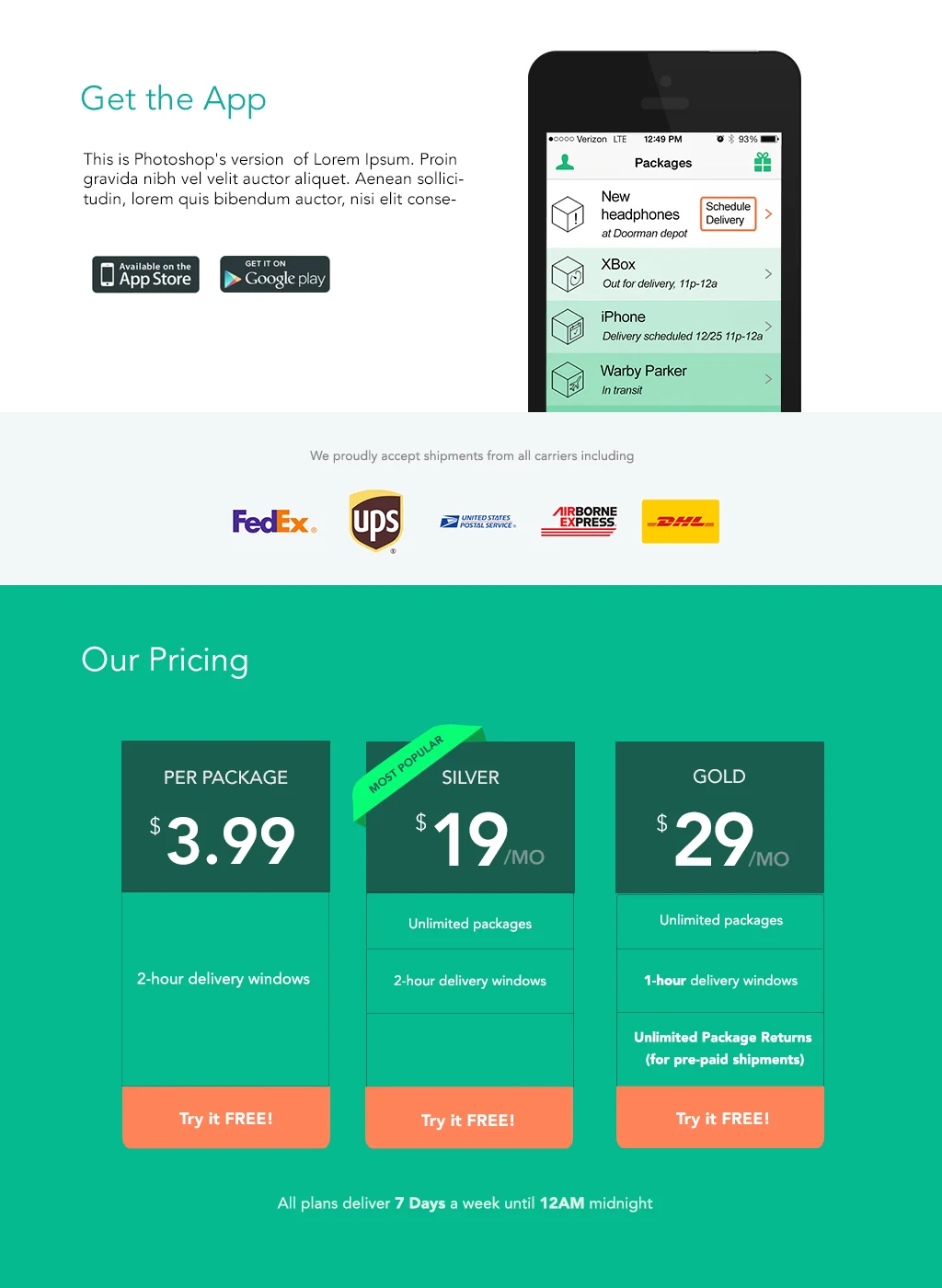 Updated the pricing page for Doorman