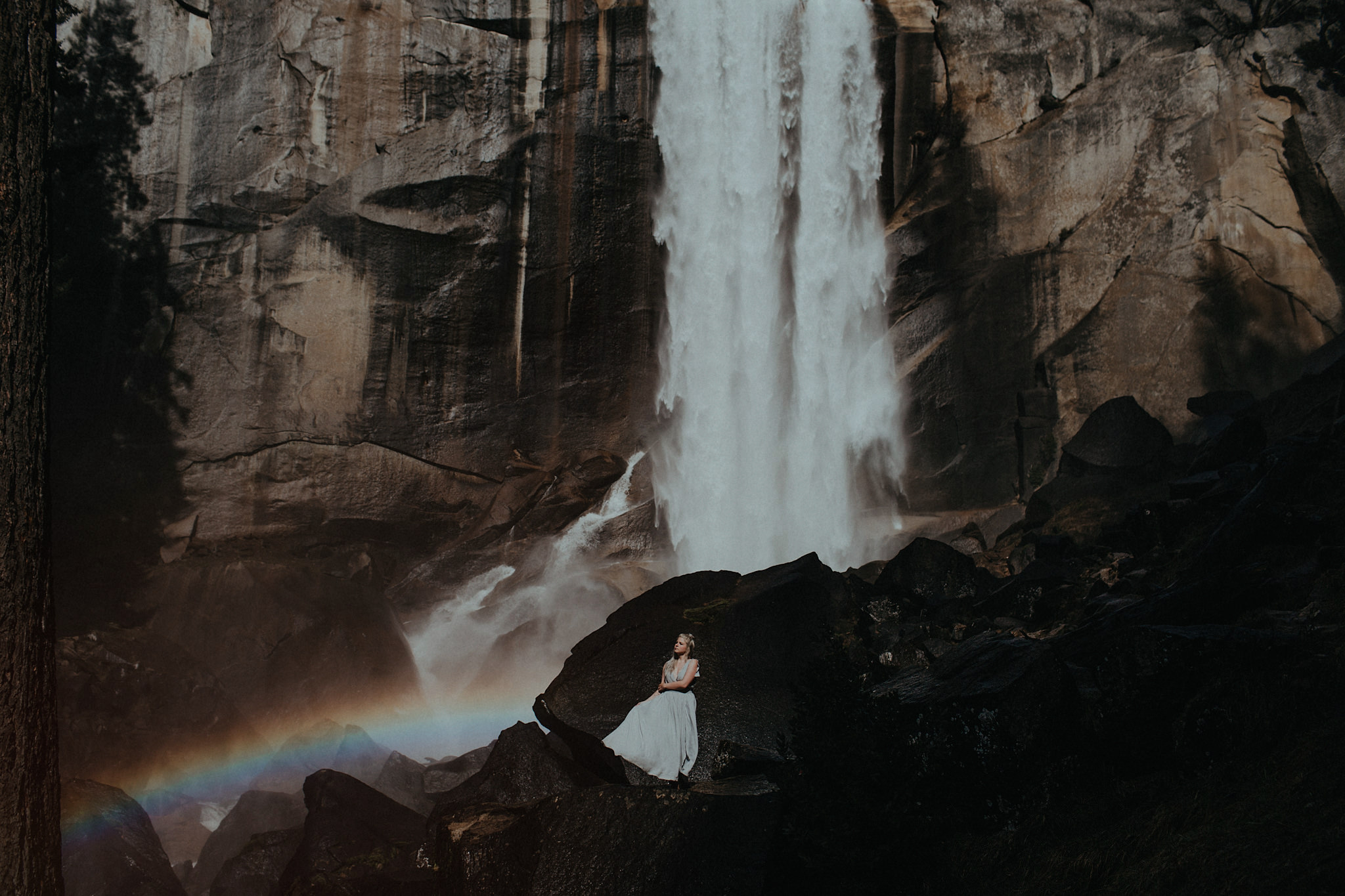 yosemite wedding vernal falls