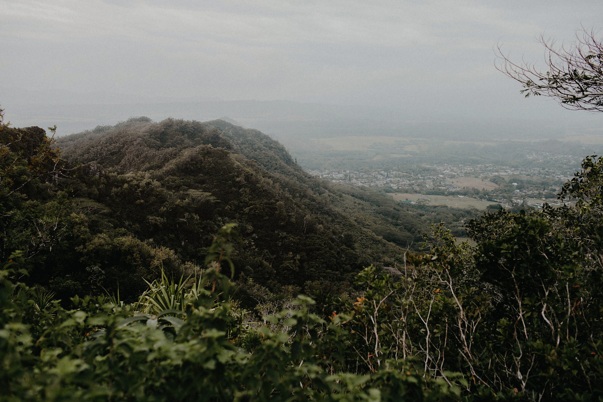 hawaii elopement mountain photo
