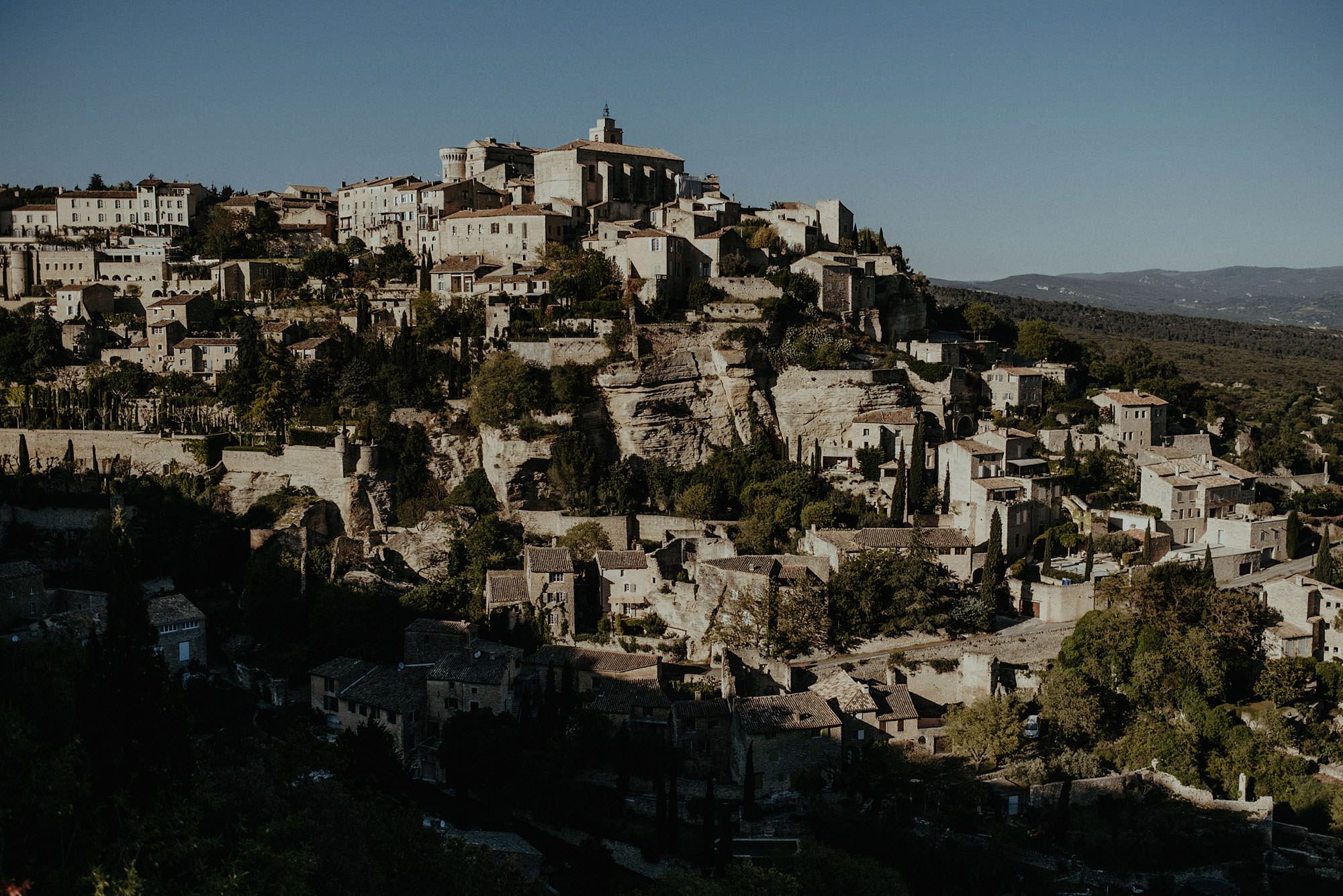 gorde provence france city photo