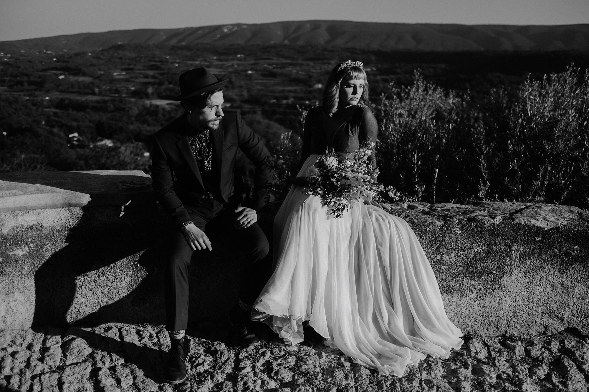 goult provence france elopement vow renewal couple portrait photo