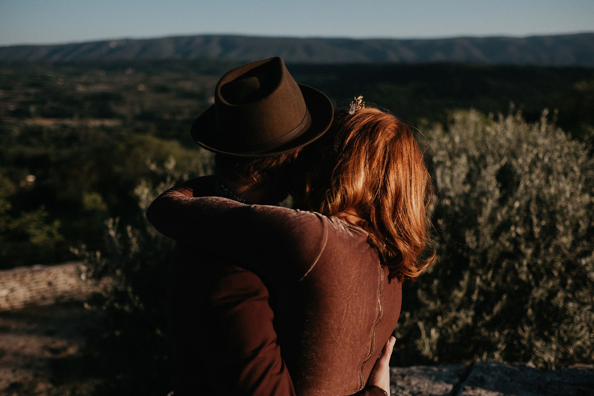 goult provence france elopement vow renewal couple portrait photo