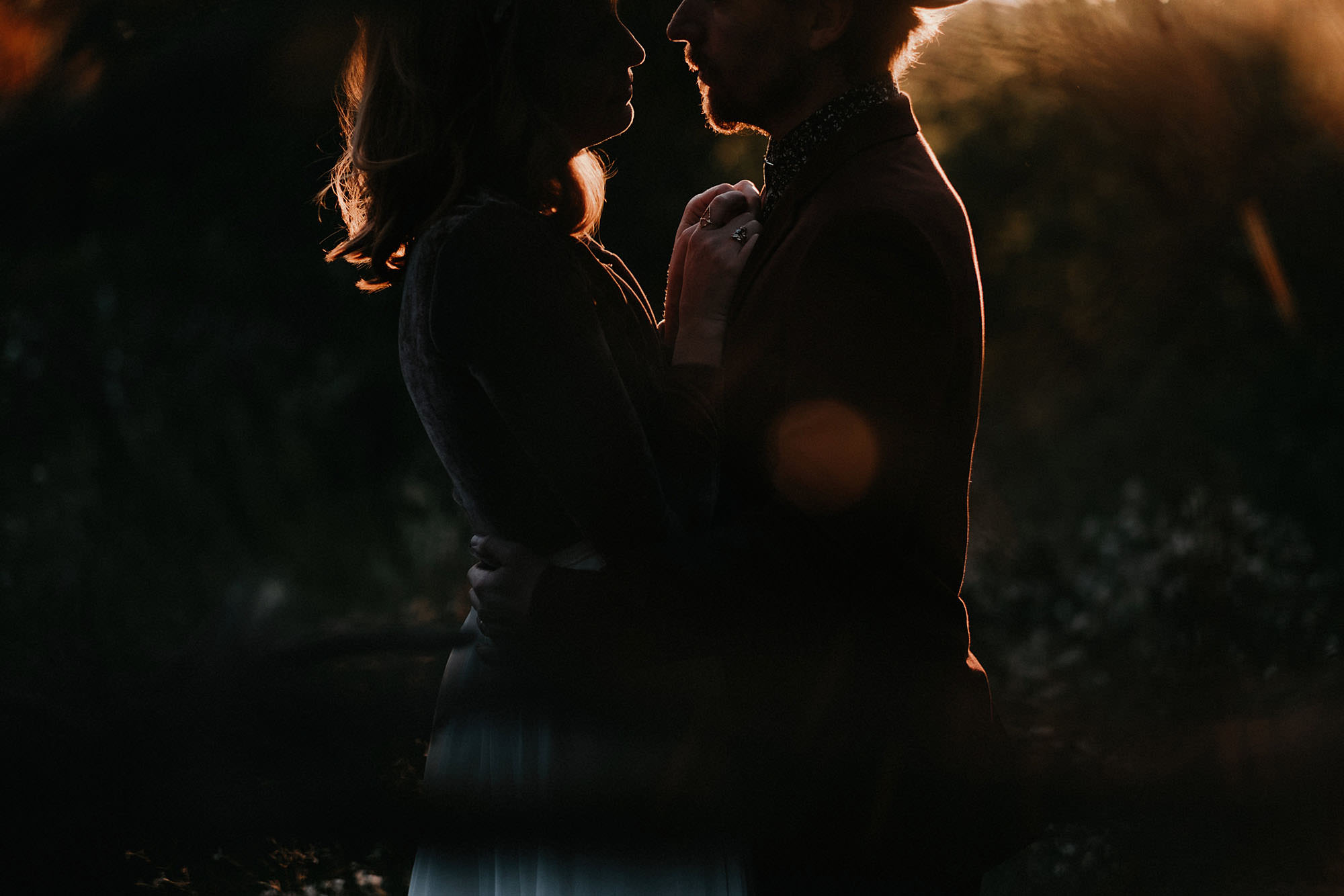 goult provence france elopement vow renewal couple sunset portrait photo