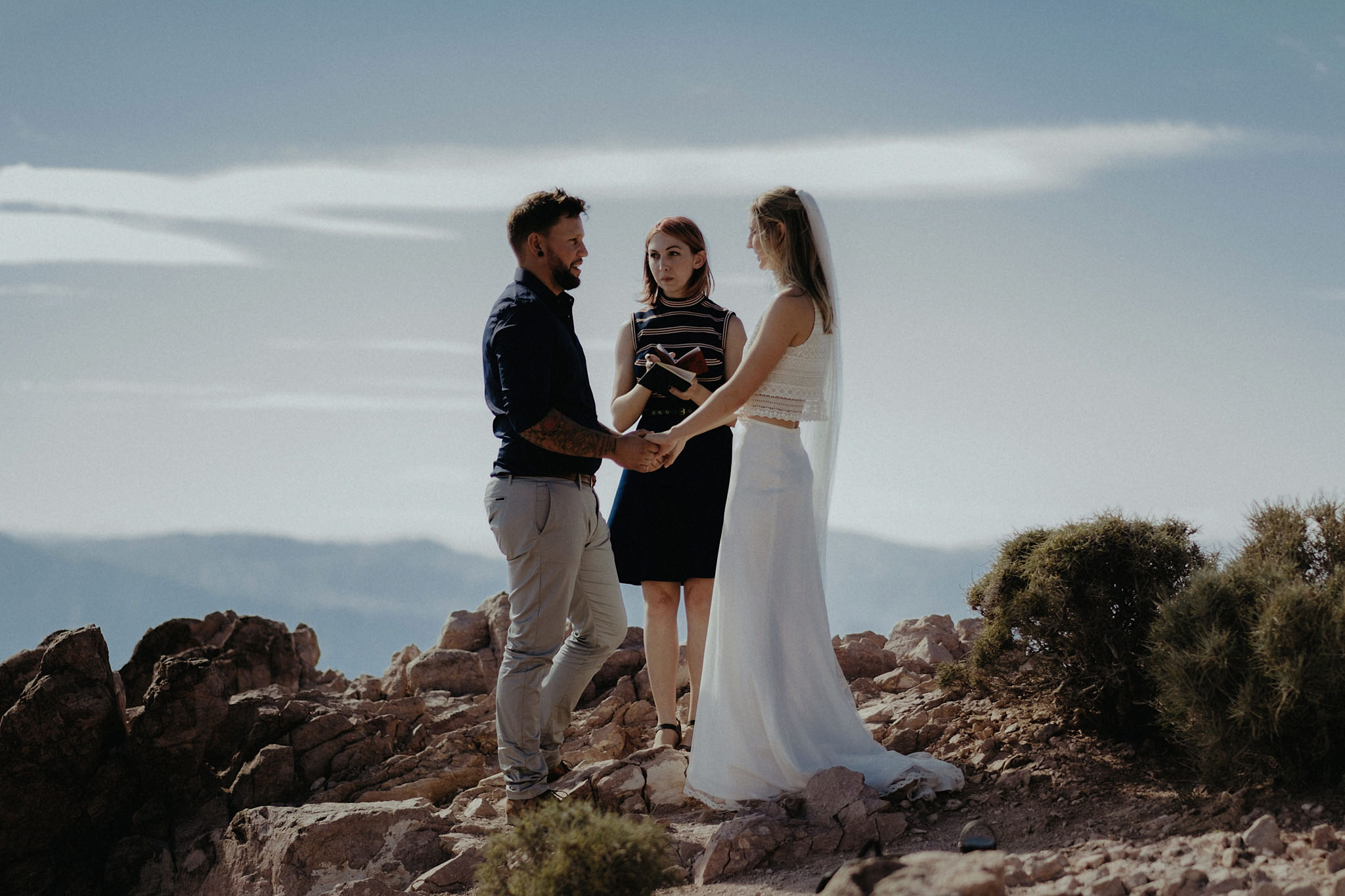 death valley adventure elopement wedding photographer national park ceremony