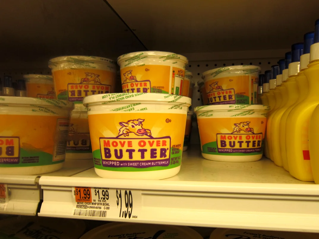 Move Over Butter on shelf
