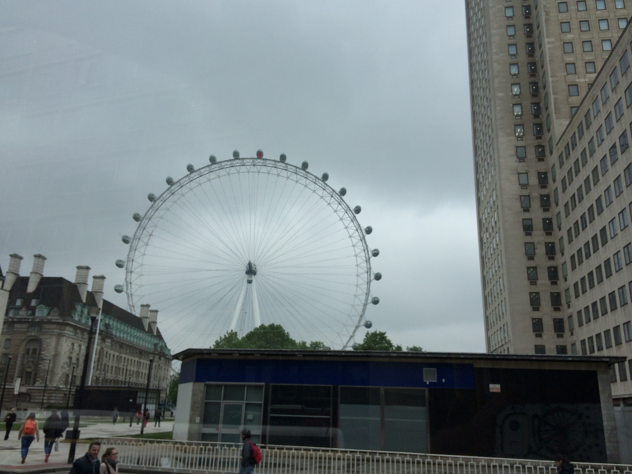 The London Eye.