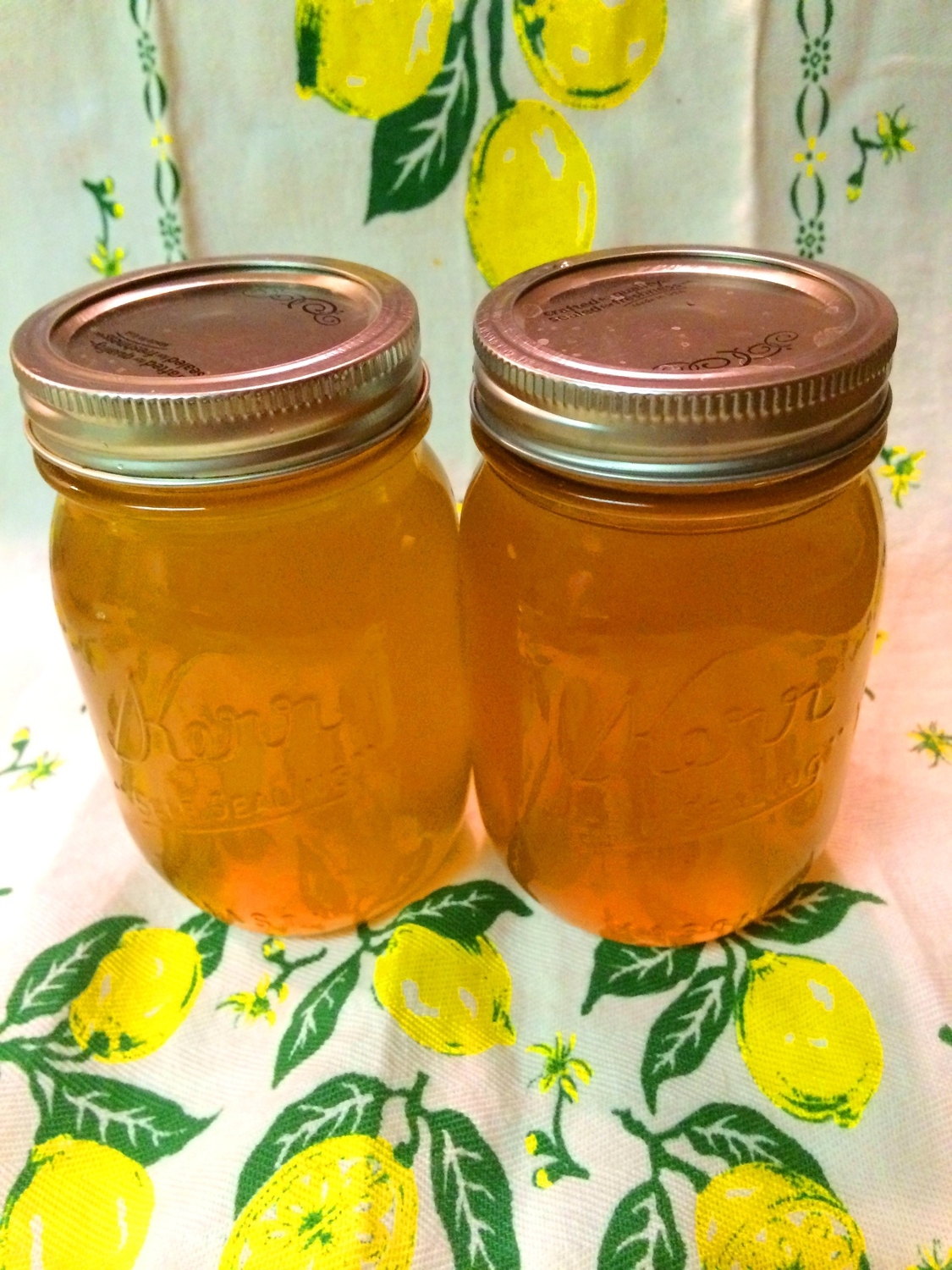 The final product, ready to chill in the fridge!