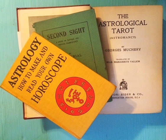 My splurges: first edition occult texts circa 1920s from the Argosy.