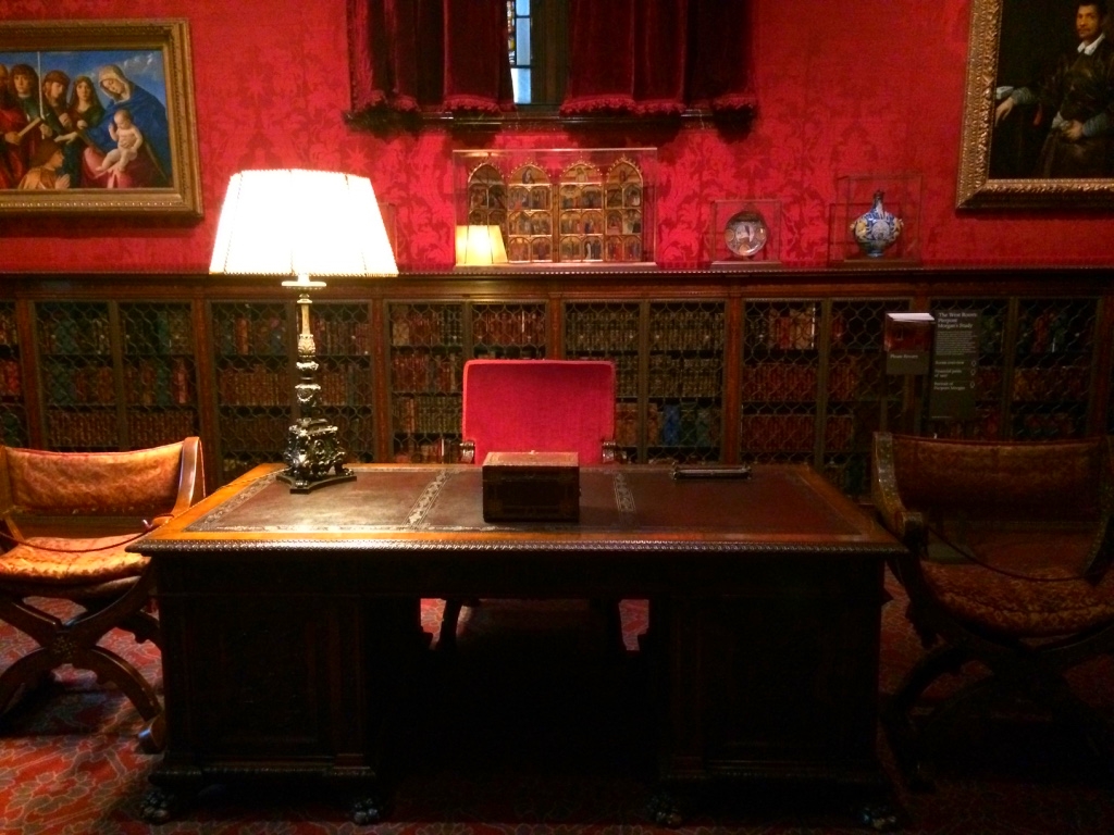 Morgan's desk.