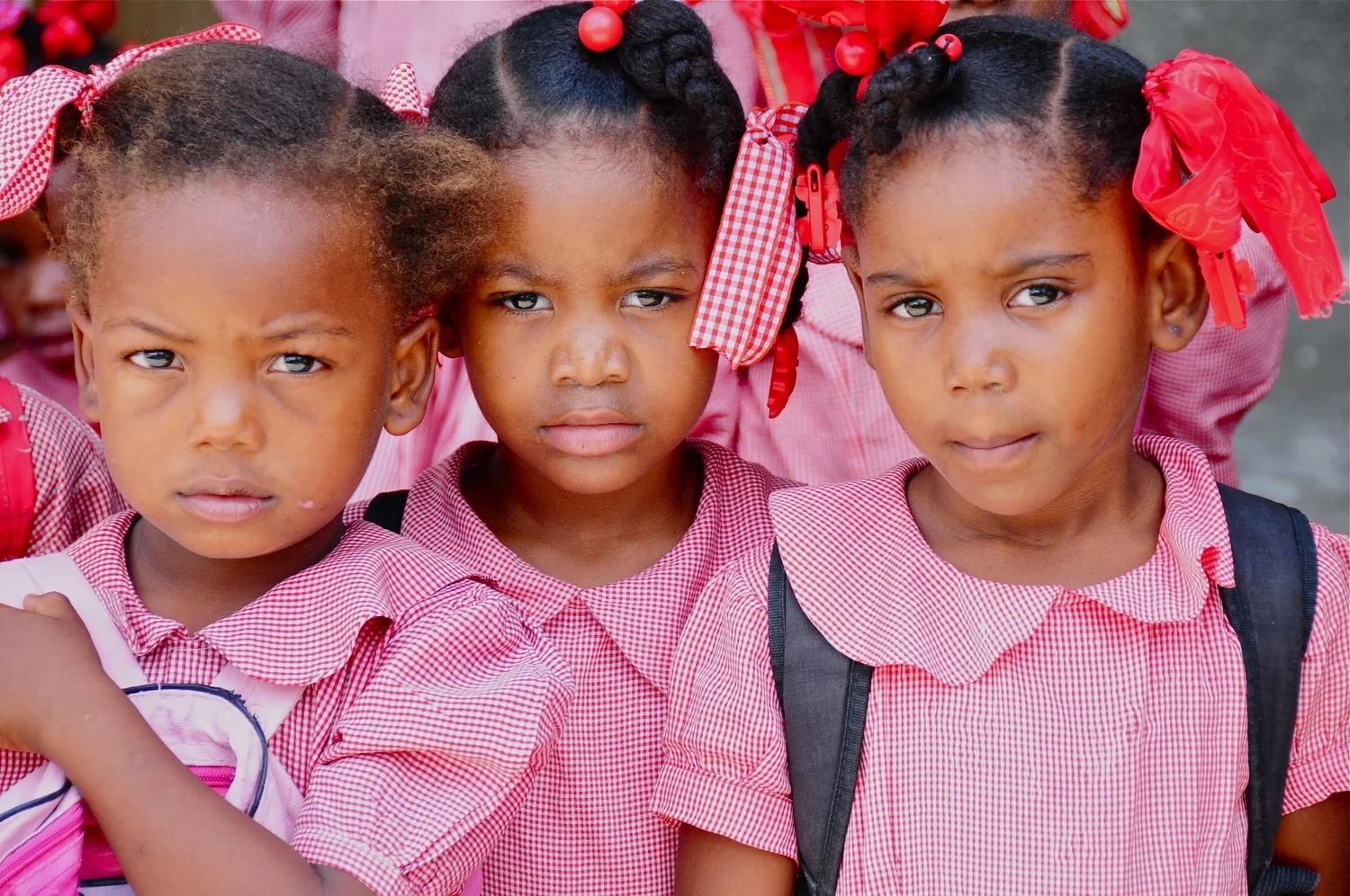 Orphaned Girls, Haiti
