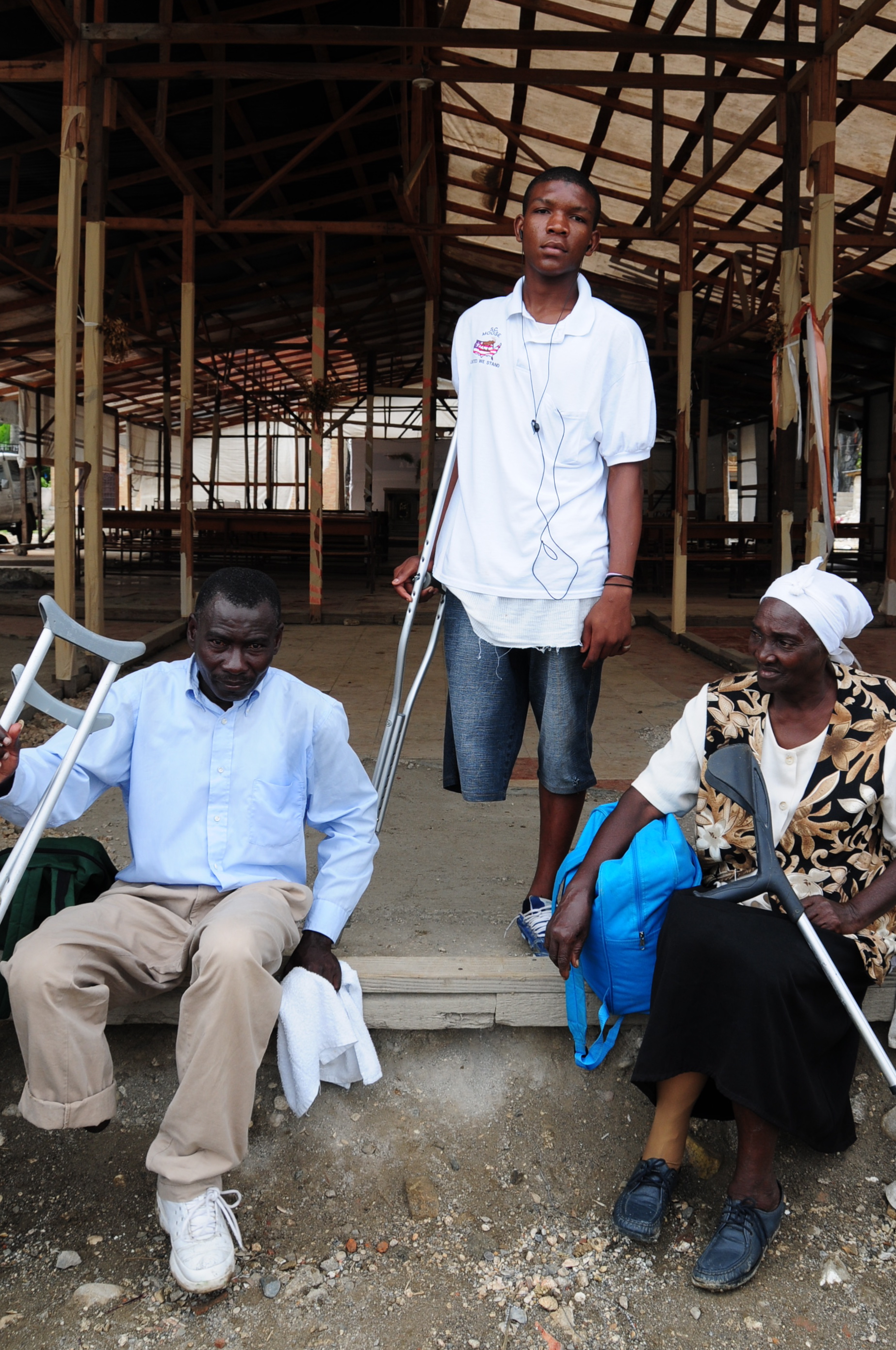 Amputee Center in Leogane, the town at the earthquake's epicenter where 90% of the buildings and infrastructure was destroyed and about 30,000 lives were lost