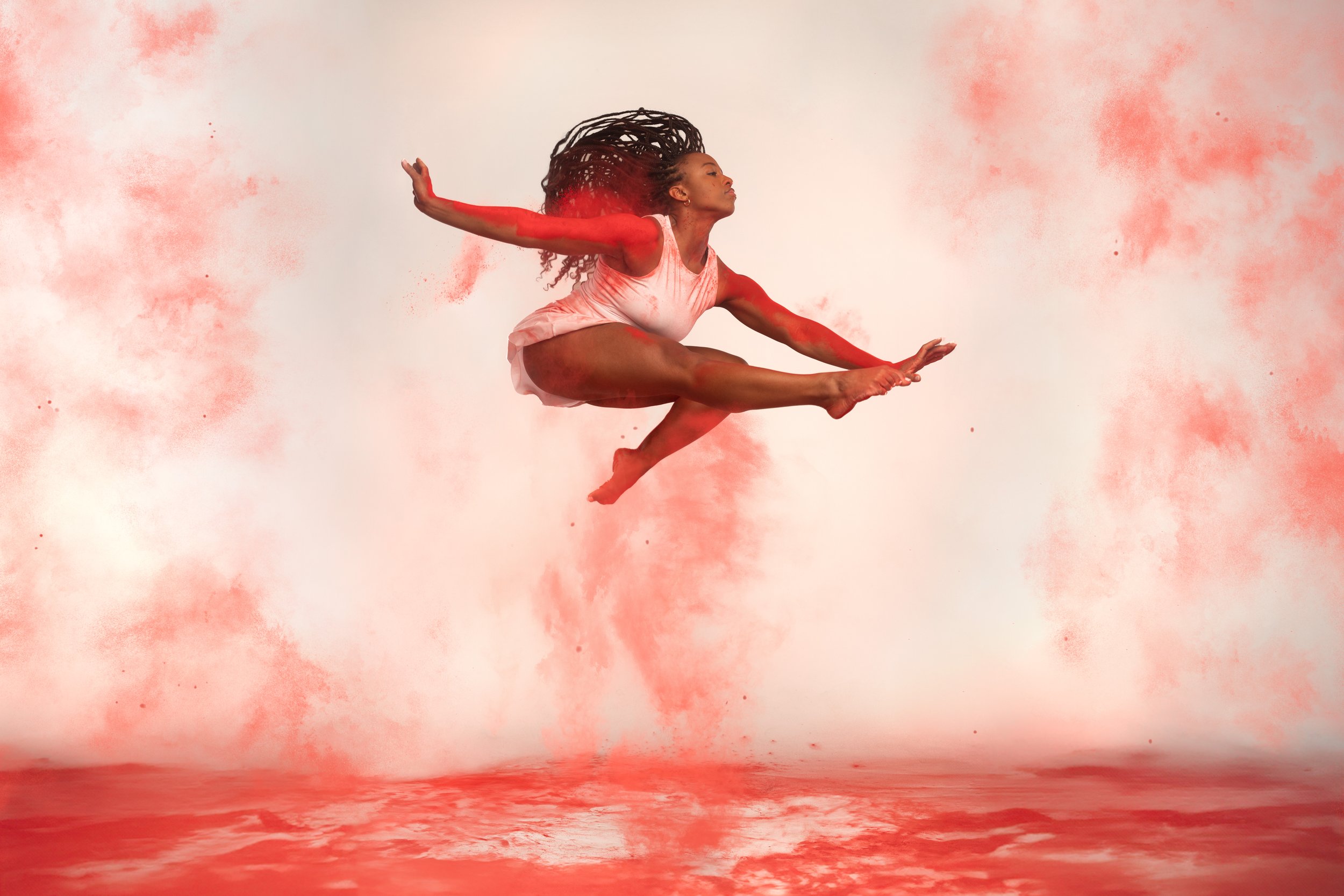 Spectrum of Dust - Red/White