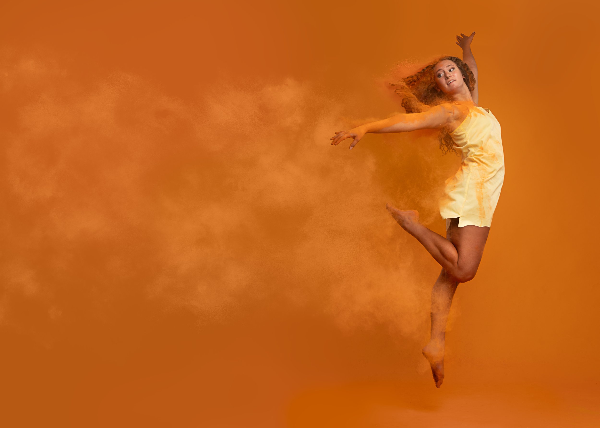 Spectrum of Dust - Orange/Yellow