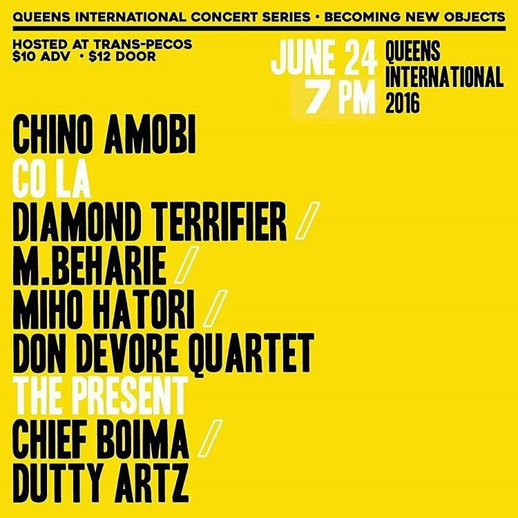 improv quartet show for Queen biennial