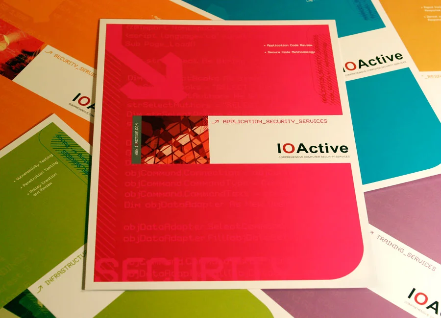   Sales brochure system  