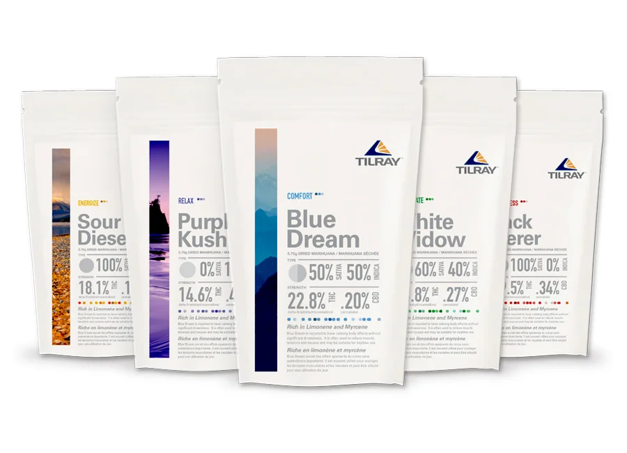   Tilray Cannabis Product Line &nbsp;- In partnership with Heckler Associates 