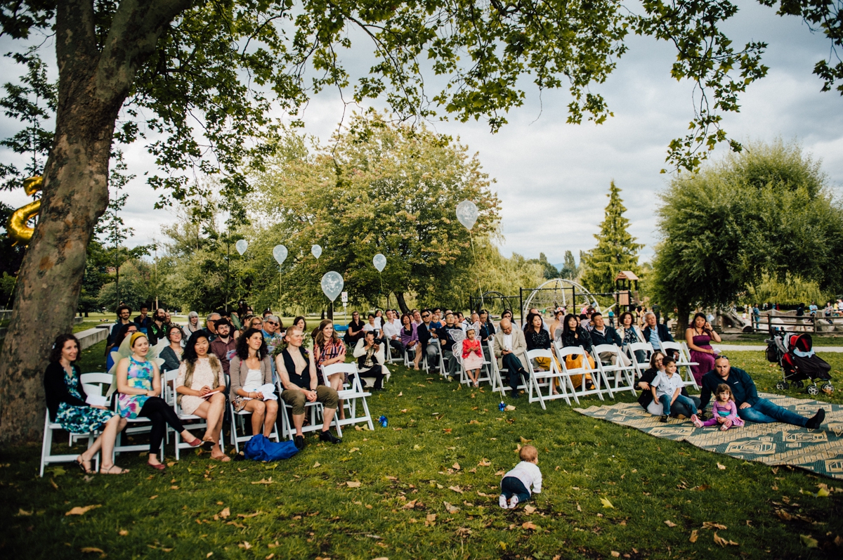 Intimate Vancouver wedding