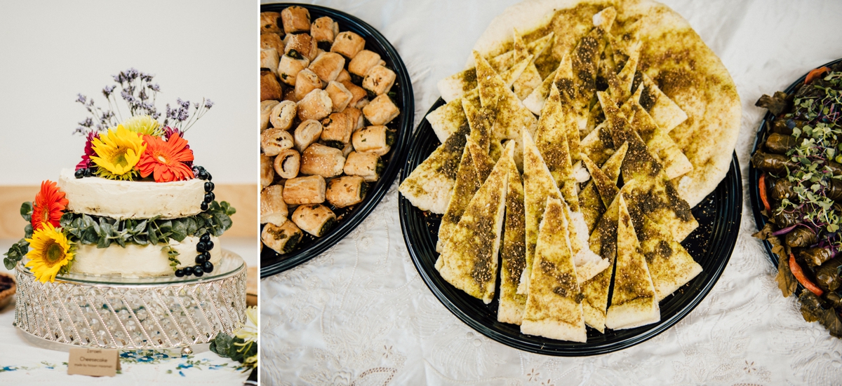 Israeli wedding food