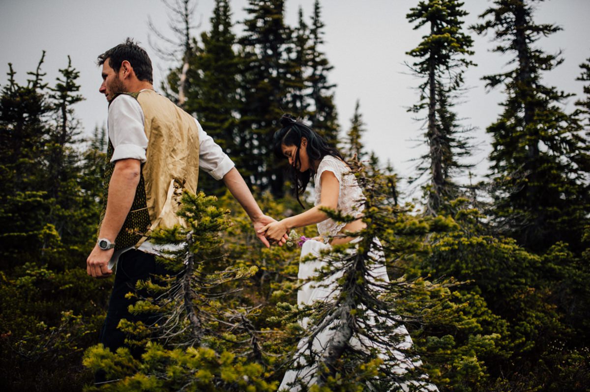 Unconventional wedding photography