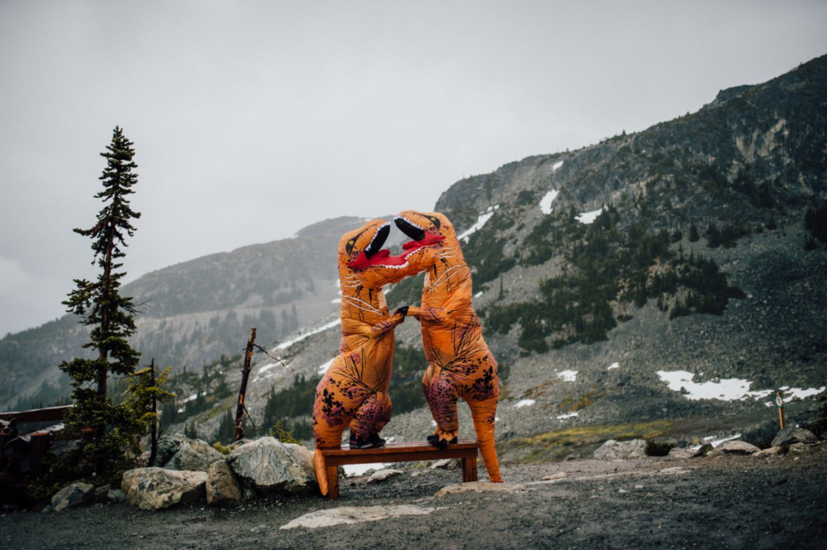 T Rex at Blackcomb