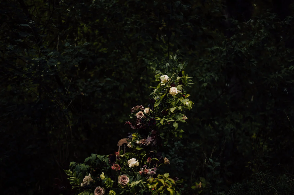 dark ethereal bridal