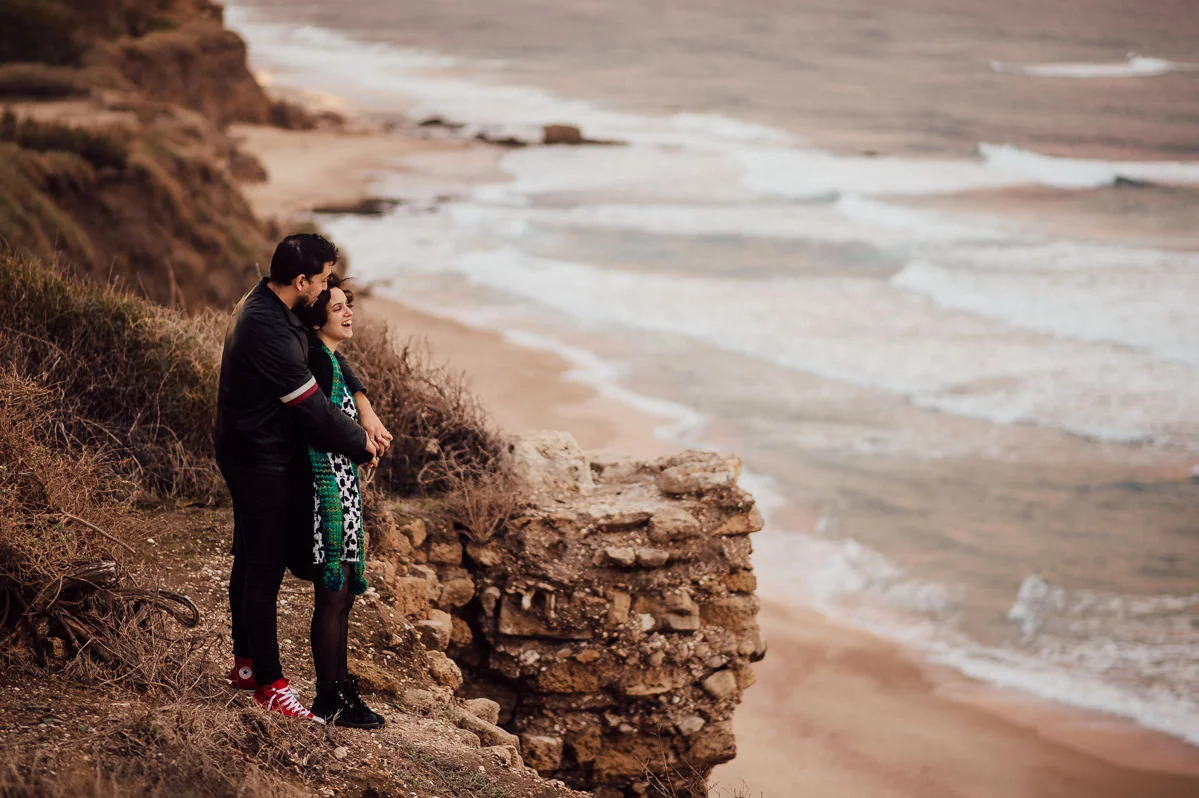 Ashkelon beach engagement