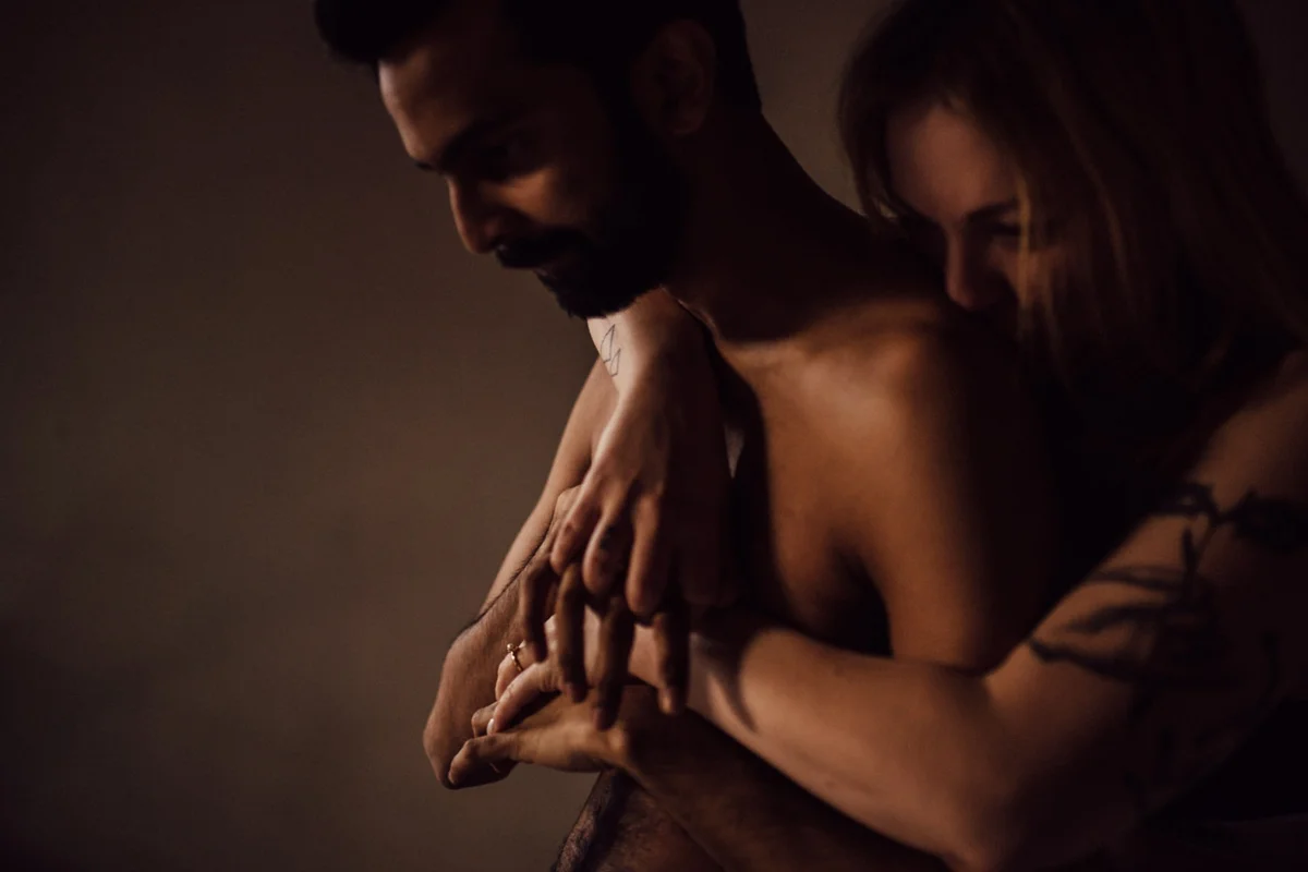 Beautiful Toronto couple in love
