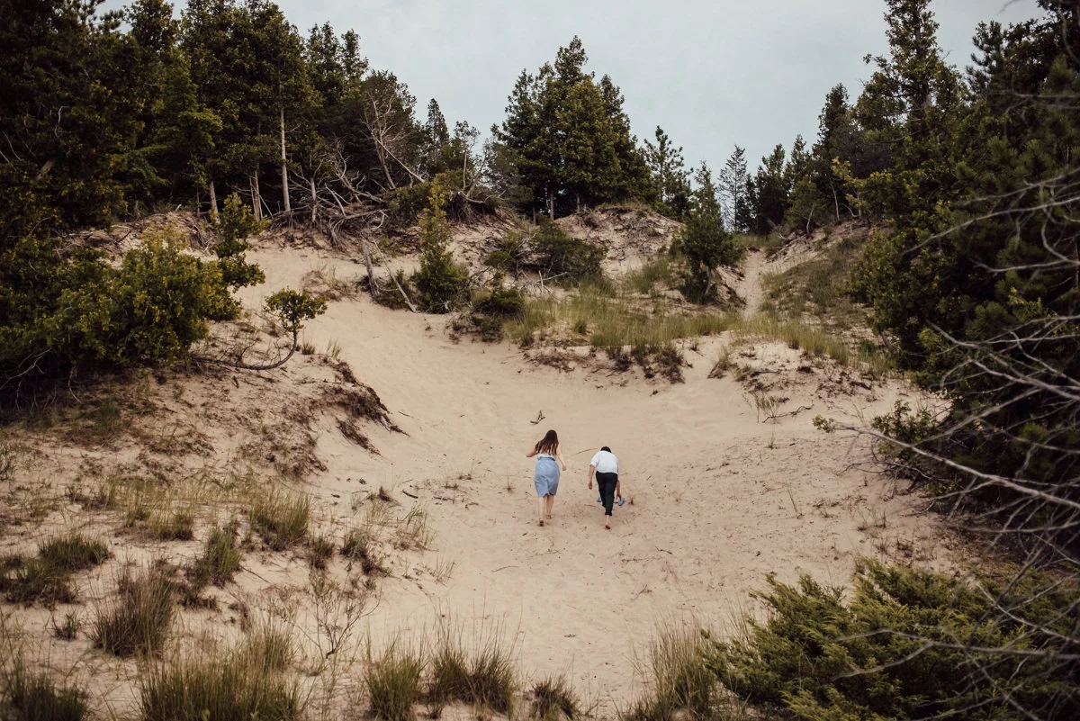 Moody creative wedding photography