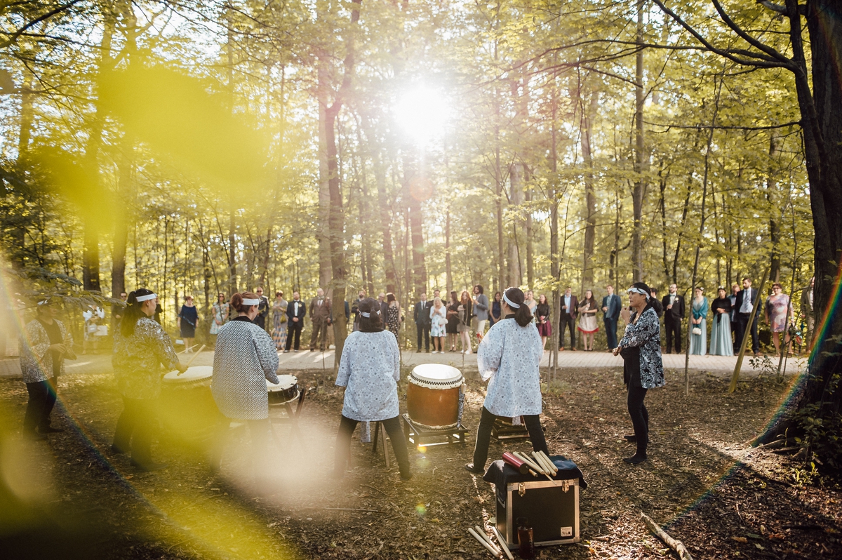 Isshin Taiko drummers