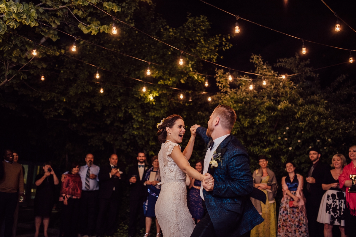 first dance in forest