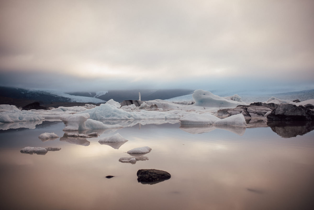 Iceland glaciers