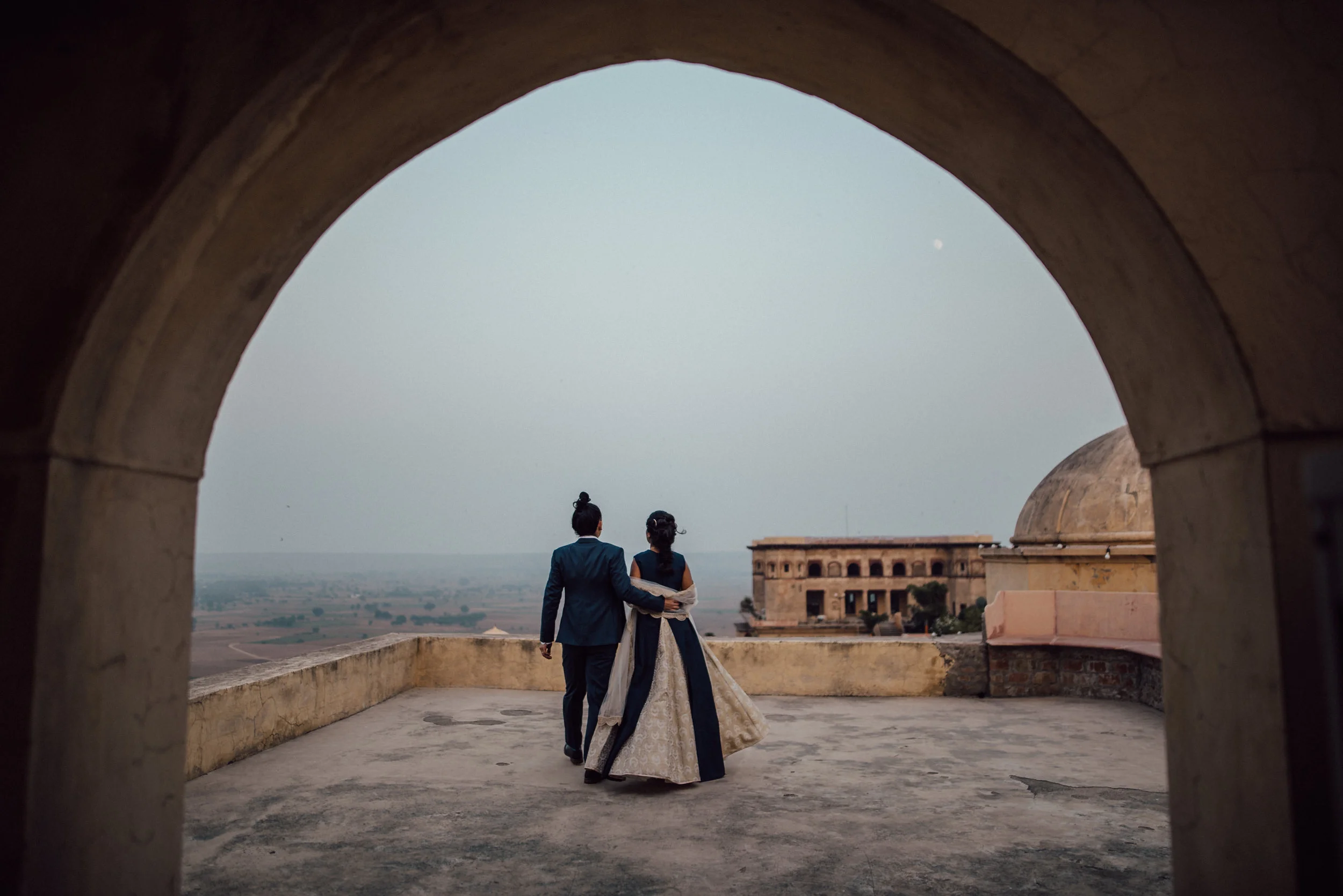 Artistic destination wedding photography