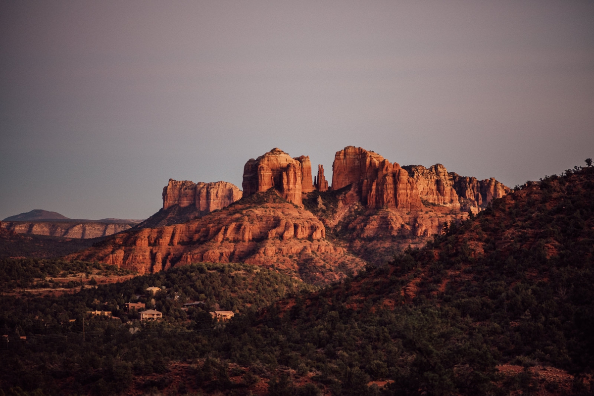 Creative Northern Arizona engagement photography