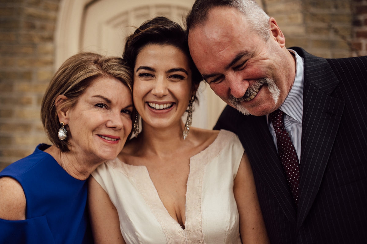 Beautiful family photos at wedding