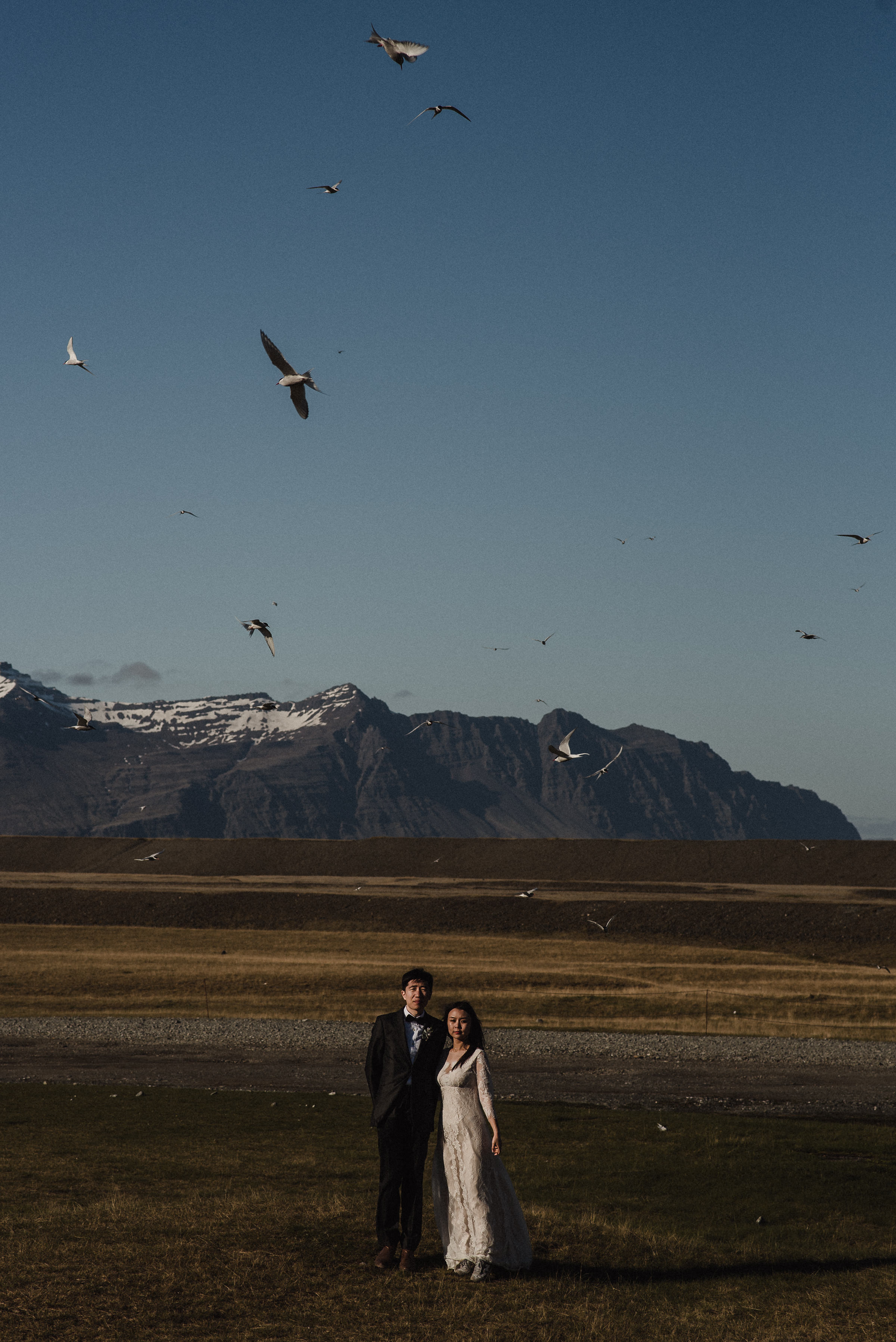 adventurous couple in Iceland