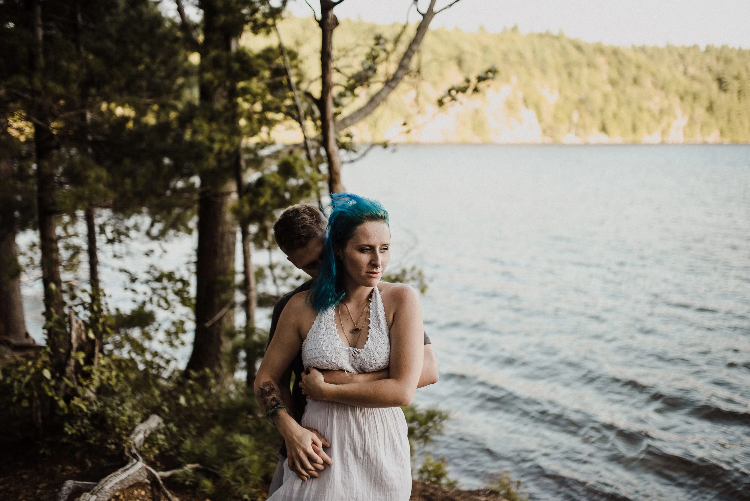 Adventurous Canadian engagement photography