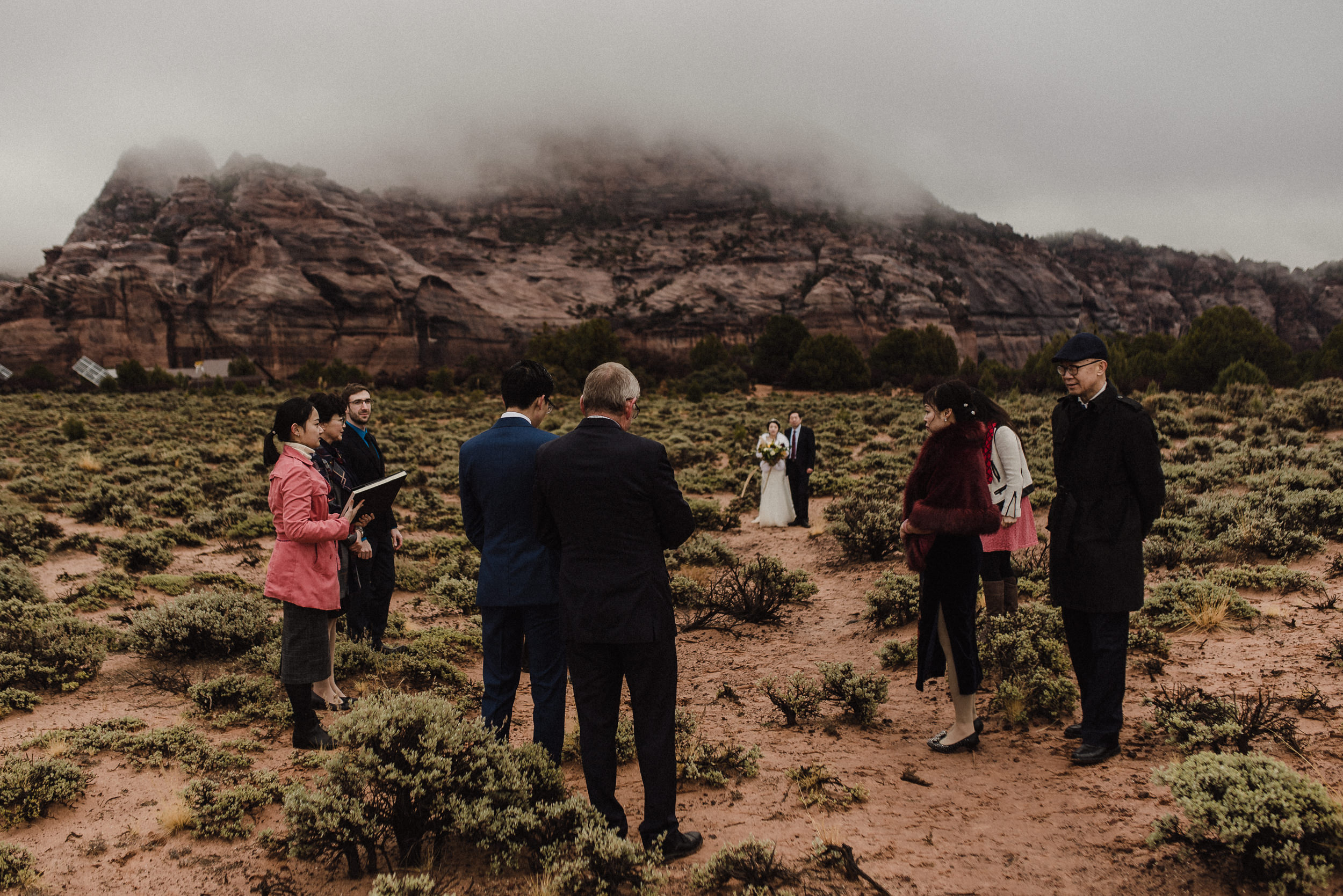 creative national park wedding 