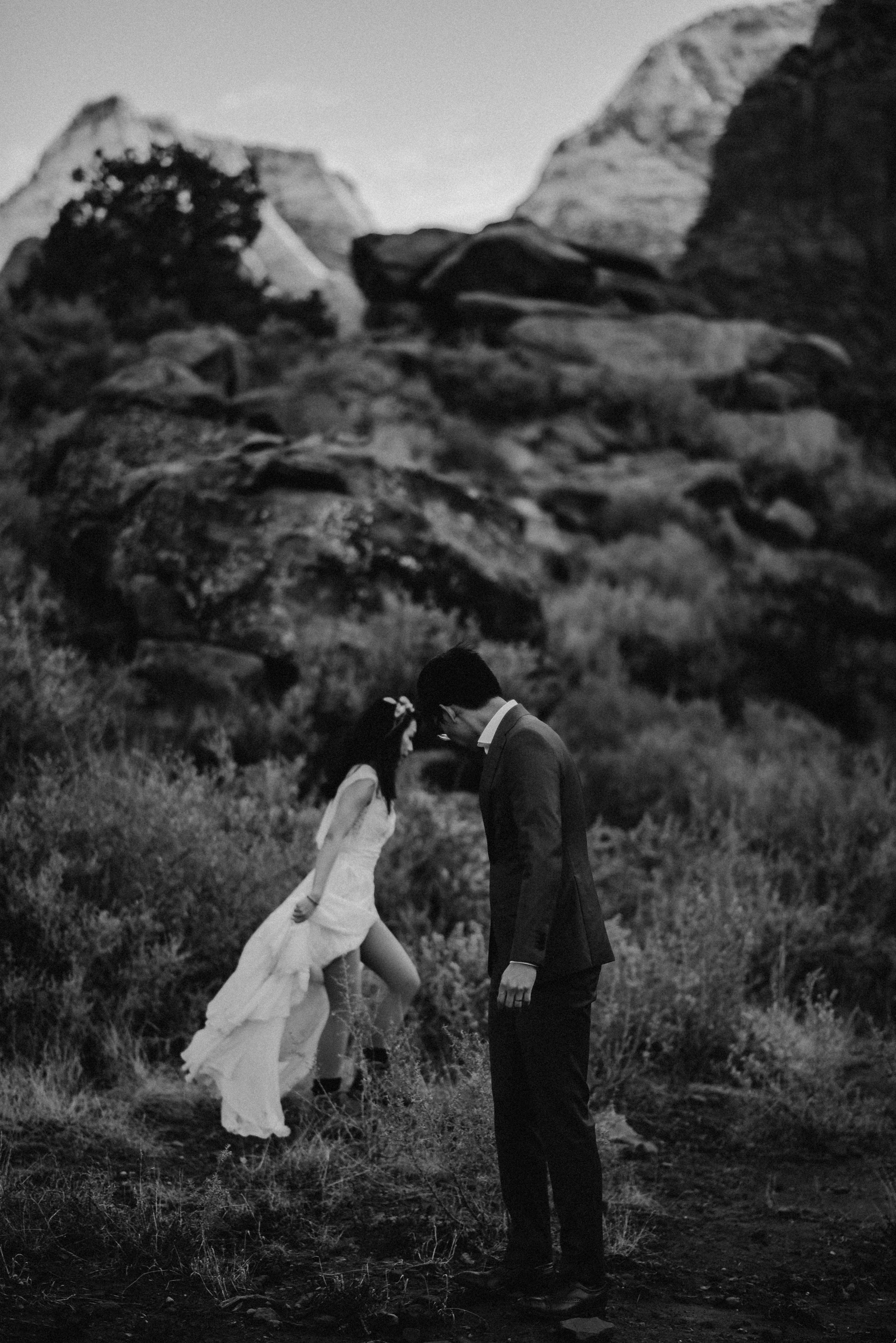 moody destination wedding photography