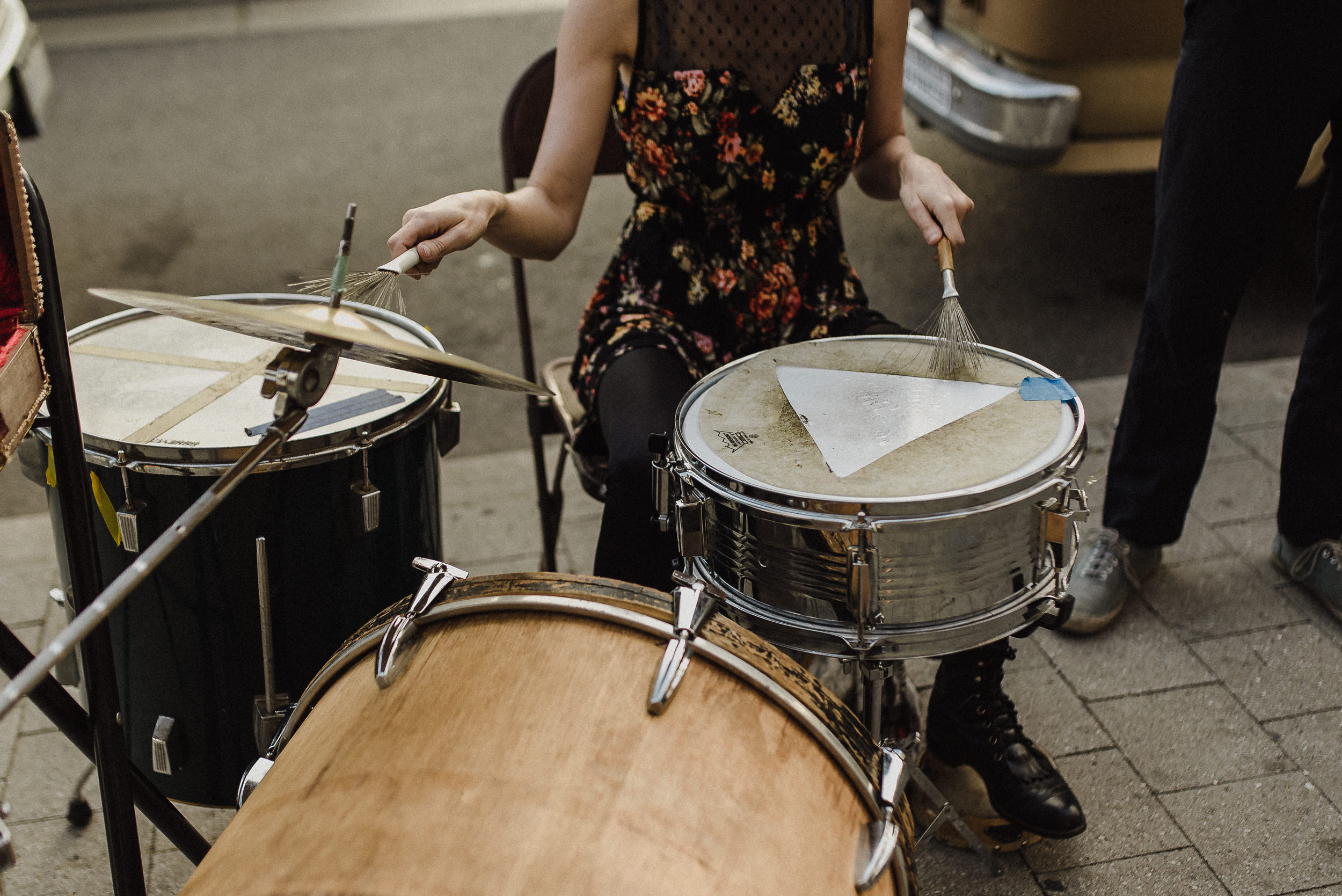 candid high park wedding