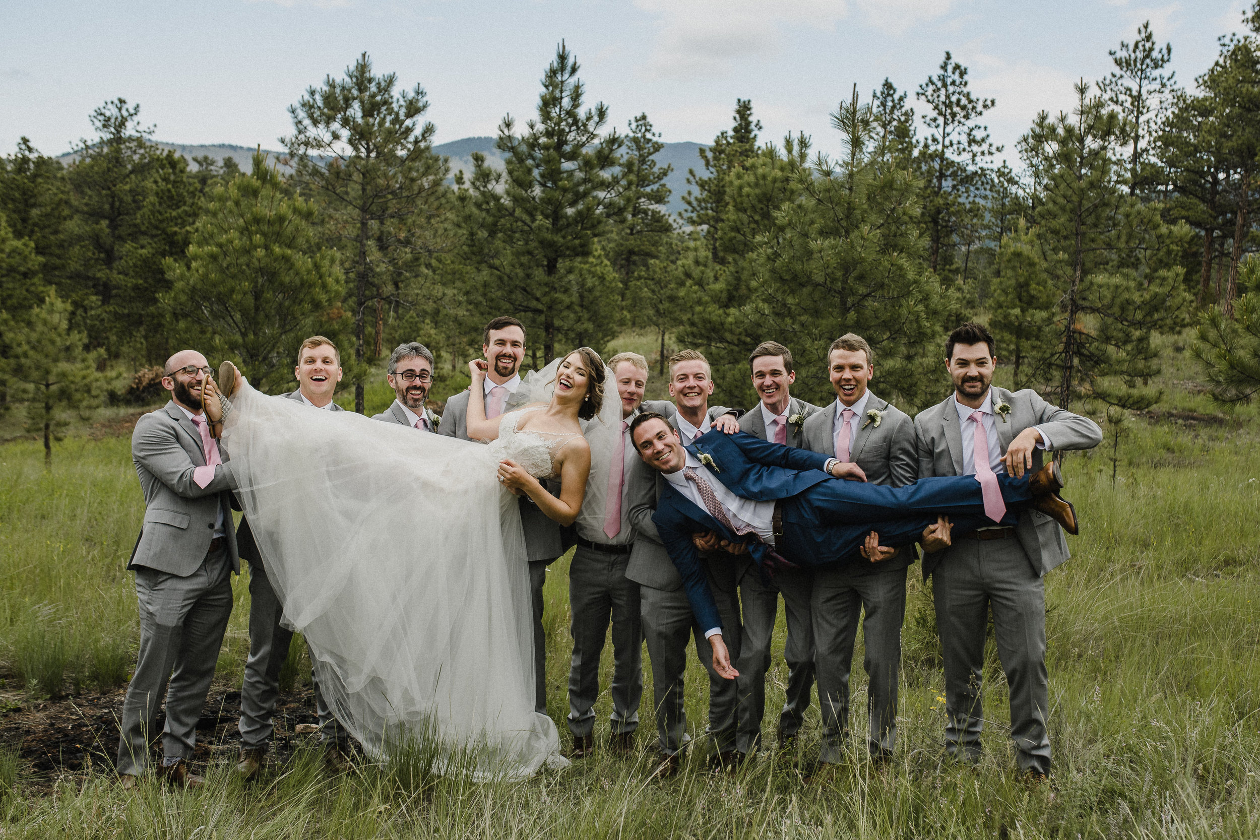 Destination wedding in Montana